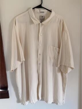 2XL - Men - LUAU 100% Silk Short Sleeve Shirt
